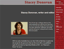 Tablet Screenshot of donovanedits.com